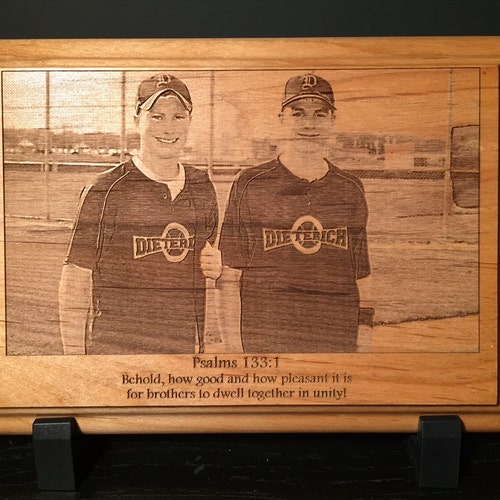 Personalized Laser Engraved Turkey Hunting Photo Onto Plaque Etsy