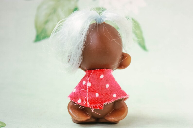 Soviet Monkey Toy Rare 1950/'s USSR Kitsch Animal Nursery Toy Cute Collectable Mid Century Brown Smiling Monkey Lady Grey Hair /& Dress