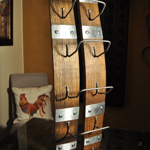 Napa Valley Wine Barrel Wine Rack Etsy