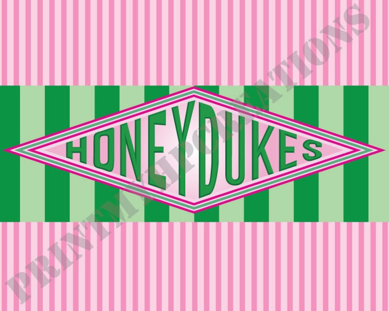 Honeydukes Sign Instant Download PDF Printable Sign Etsy