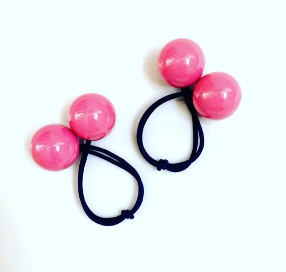 Large Pink Hair Ties Monsters Inc Boo Boo Monsters Inc Pink Etsy