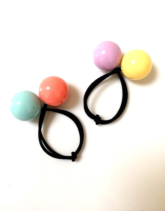Hair Baubles Ball Hair Ties Ponytail Holders Kids Hair Etsy Hair Baubles Ball Hair Ties Ponytail Holders Kids Hair Etsy