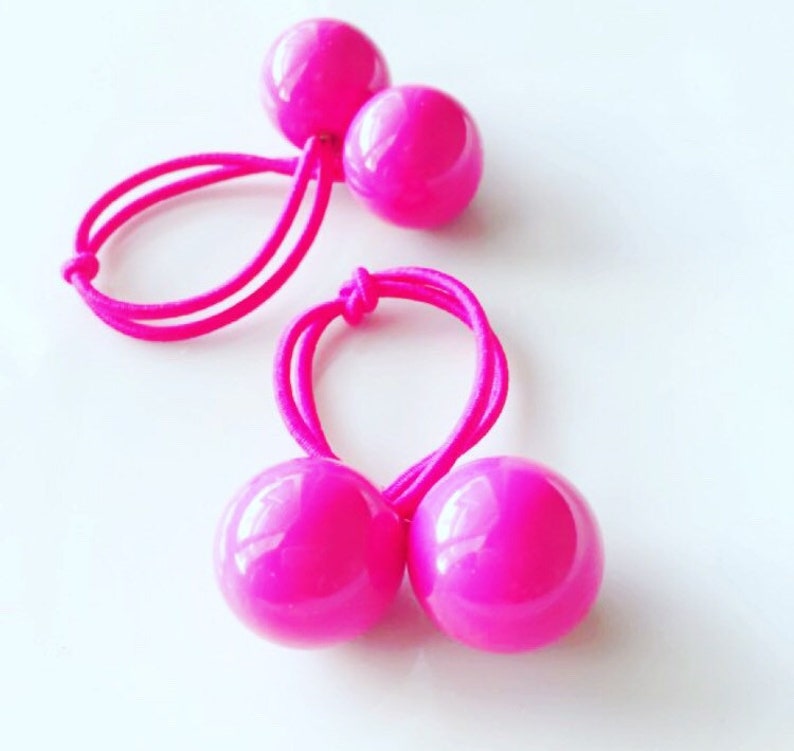 Pink Hair Ties Ball Hair Ties Monsters Inc Boo Boo Monsters Etsy