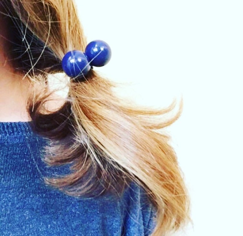 Hair Bobble Set Ponytail Set Hair Tie Set Retro Hair Etsy