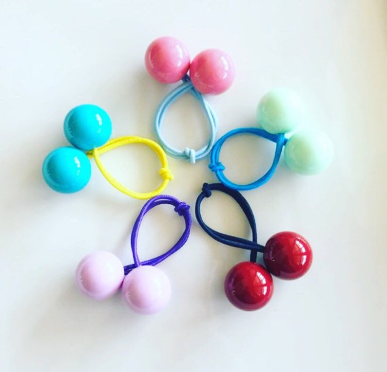 Hair Bobble Set Ponytail Set Hair Tie Set Retro Hair Etsy