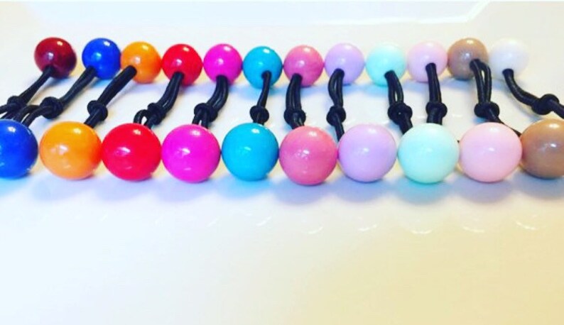 Tiny Hair Ties Ball Hair Ties Mini Hair Ties Ponytail Etsy