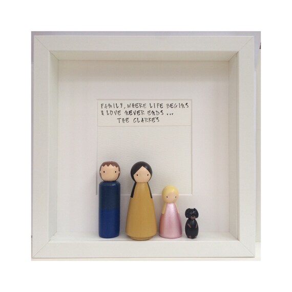 wooden peg family