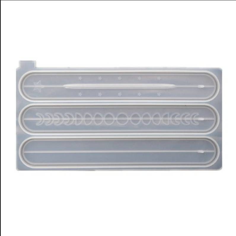 Incense burner mould in silicone for resit art. Moon phase incense bu…