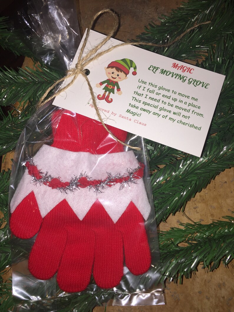 Magic Elf Moving Glove Magical Elf Moving Glove Christmas | Etsy
