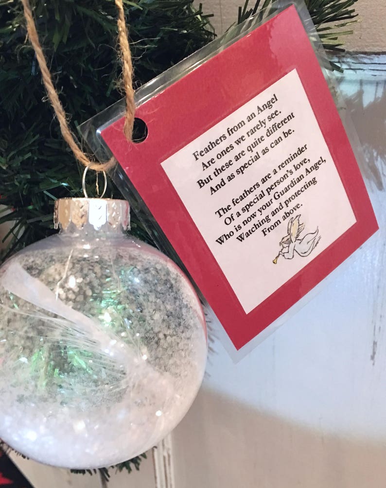 Sympathy Gift Memory Christmas Ornament Memorial Ornament Etsy