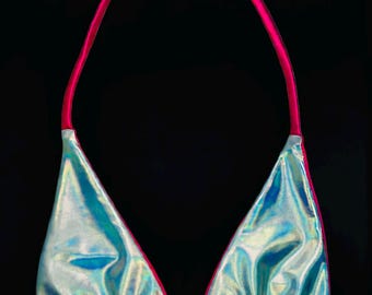 Reggiseno bikini olografico Itty Bitty
