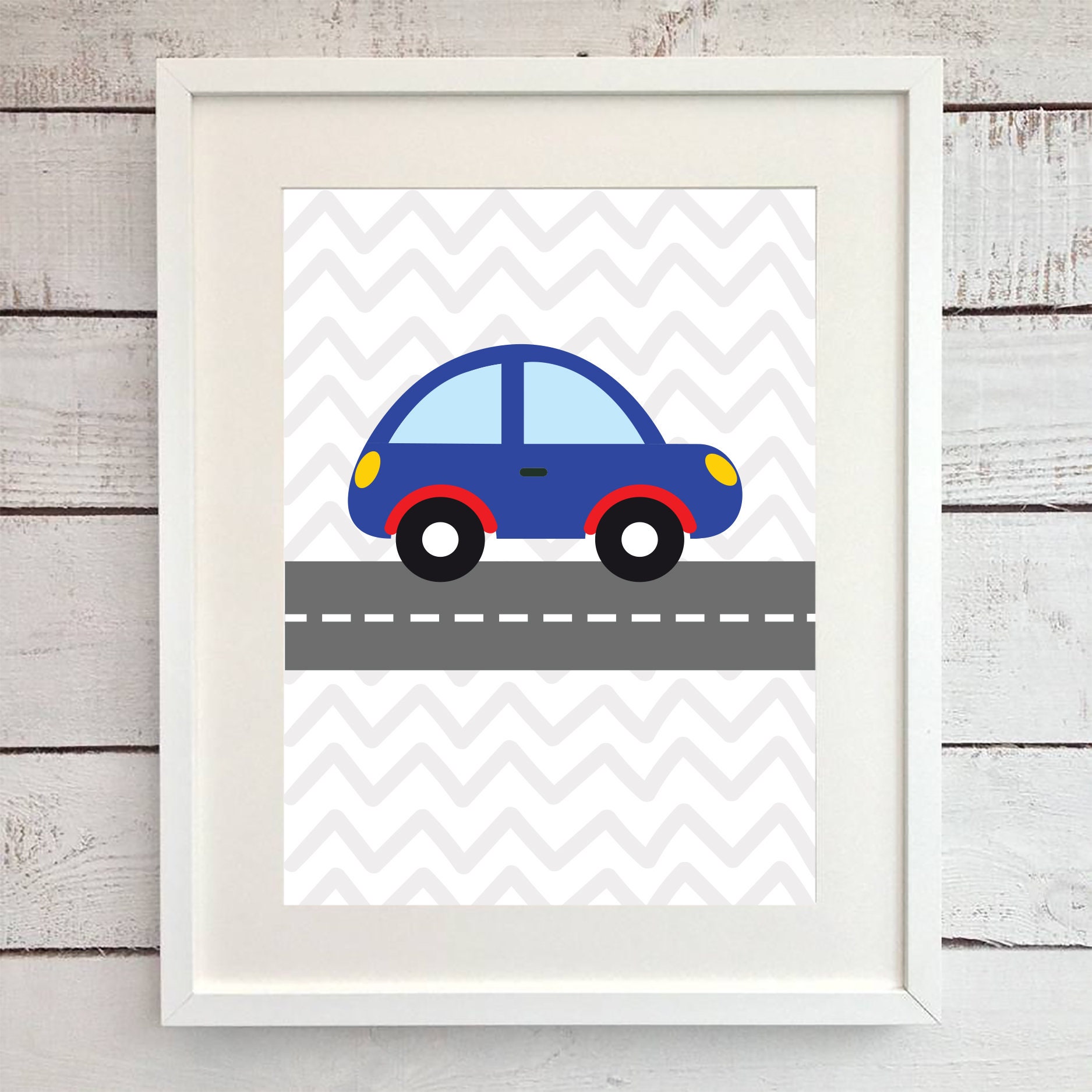 Nursery Cars Set of 3 Prints Transport Pictures for Baby Boy Etsy UK