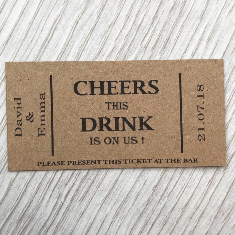 wedding-drink-voucher-tickets-personalised-brown-kraft-coupon-etsy-uk