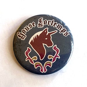 FFXIV | FF14 | House Fortemps -- Pinback Button