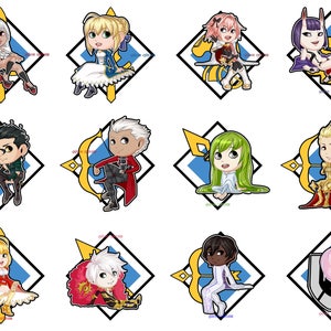 Fate/Grand Order Acrylic Charms
