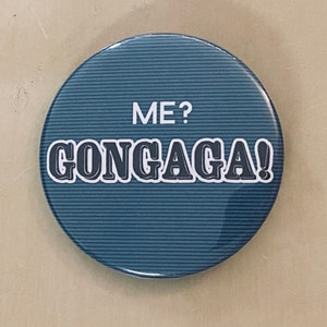 FF7 | Final Fantasy VII Crisis Core GONGAGA! Pinback Button