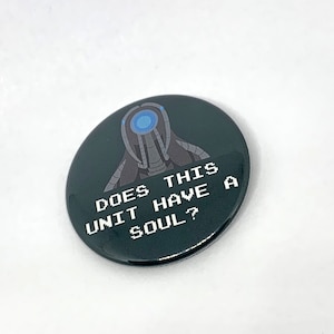 Mass Effect -- Legion Quote Pinback Button