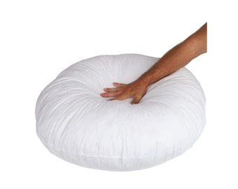 large circular cushion