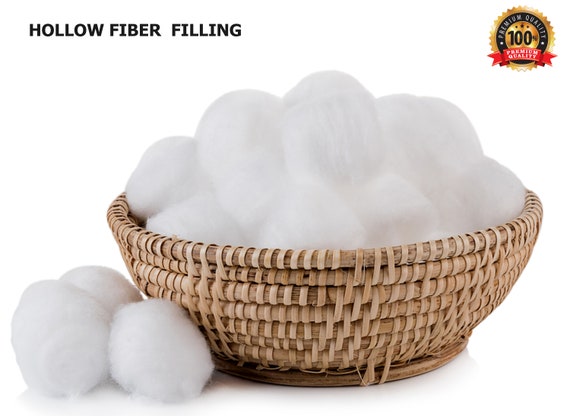 Premium Polyester Fiber Fill for Re-Stuffing Pillows, Stuff Toys