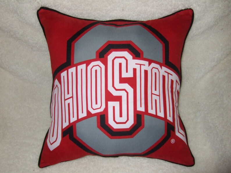 Completed Custom Orderohio State University 20 Pillow Etsy