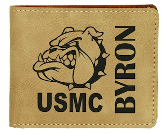 Devil Dog USMC Mascot BBQ Grilling Tool Set Personalized Engraved