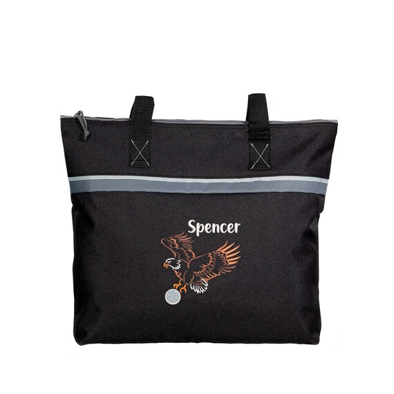 Personalized Ladies Golf Tote With Embroidered Eagle Shot With Etsy