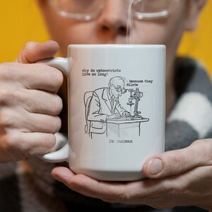 Dilate - Optometry Themed - 15 oz Ceramic Coffee Mug