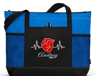 Heart Beat Graph Doctor Tote bag p196r Heart Beat Graph Doctor Tote bag p196r