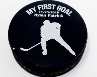 Personalized Hockey Puck Hockey Lover Gift,Hockey Gift, Gift for Him,Gift for Hockey Parent , Gift for Player