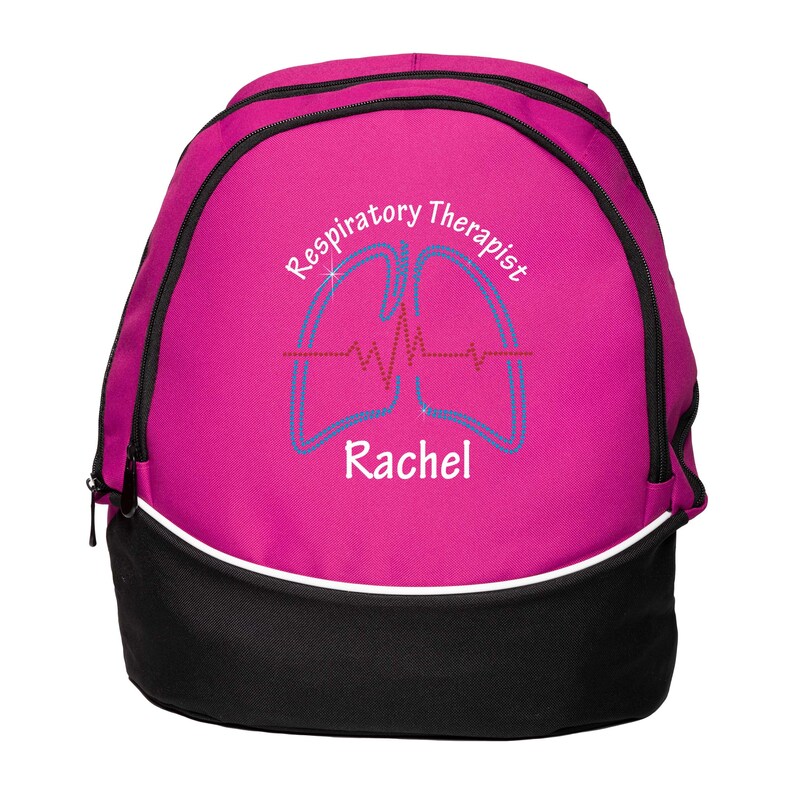 Respiratory Therapist Lung EKG Spangled Backpack Etsy