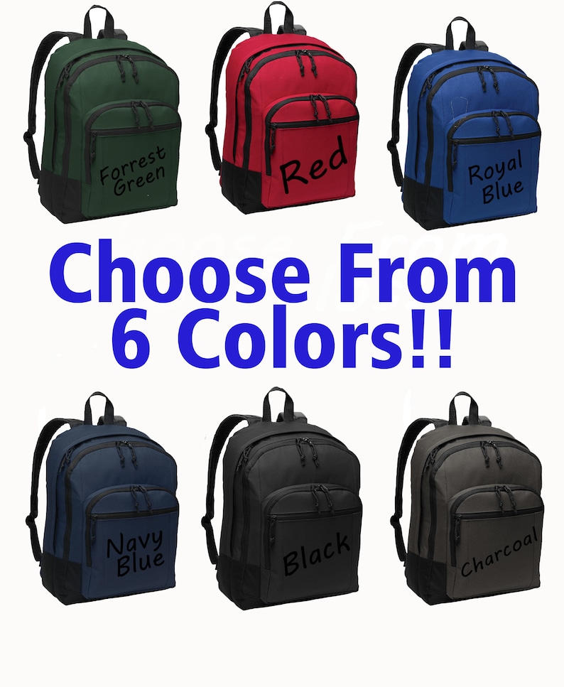 EXCLUSIVE DESIGN Real Estate is My Superpower Embroidered Personalized Realtor Backpack