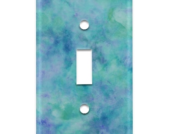 Metal Light Switch Plate Cover Calm Ocean Decorative Light Switchplate Cover, Other Sizes Available, Home Decor, Lighting