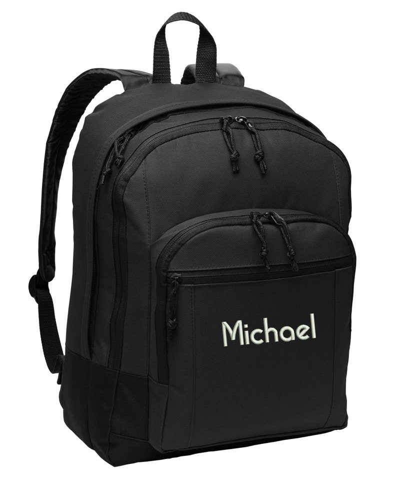 Personalized Embroidered Backpack Etsy