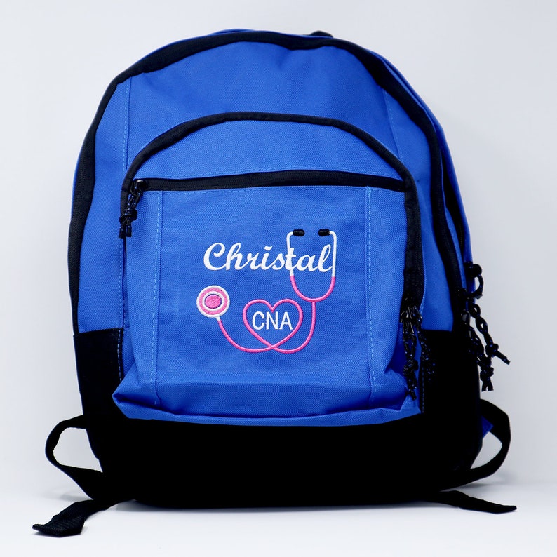Nurse 2 Personalized BackPack Rn Lpn Nurse Cna Cma Etsy