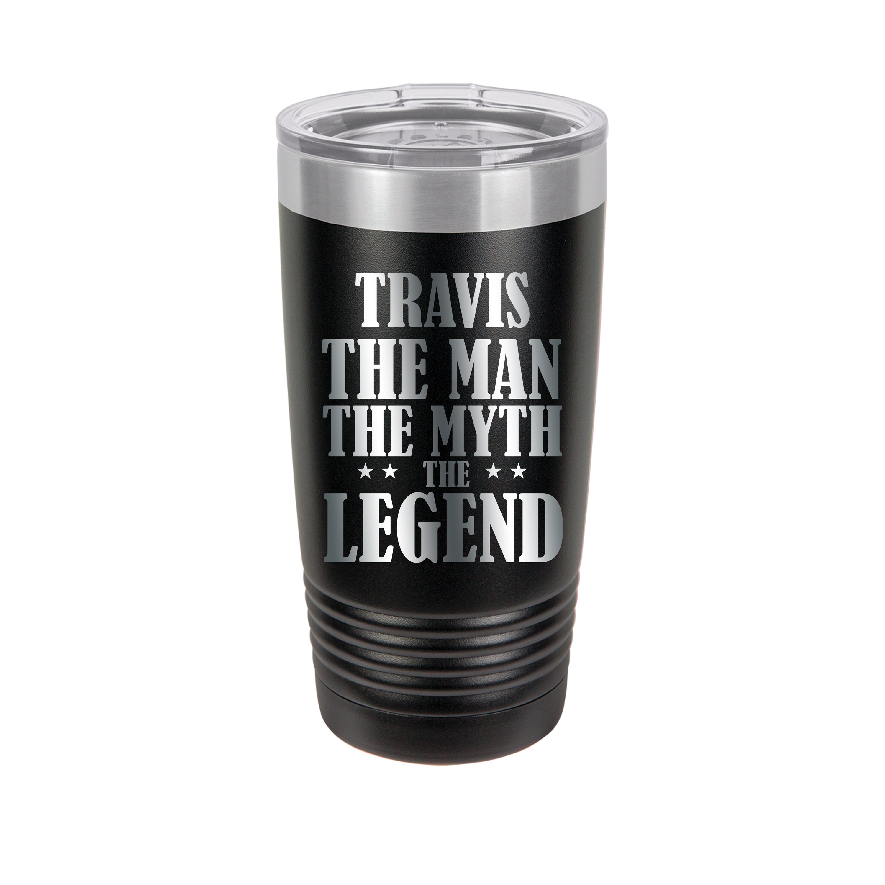 Way to Celebrate Father's Day Stainless Steel 21 oz Travel Water Bottle  with Stopper, “Dad, the Man, the Myth, the Legend” 
