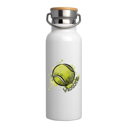 Tennis Ball Name 20oz Stainless Steel Insulated Sports Water Bottle