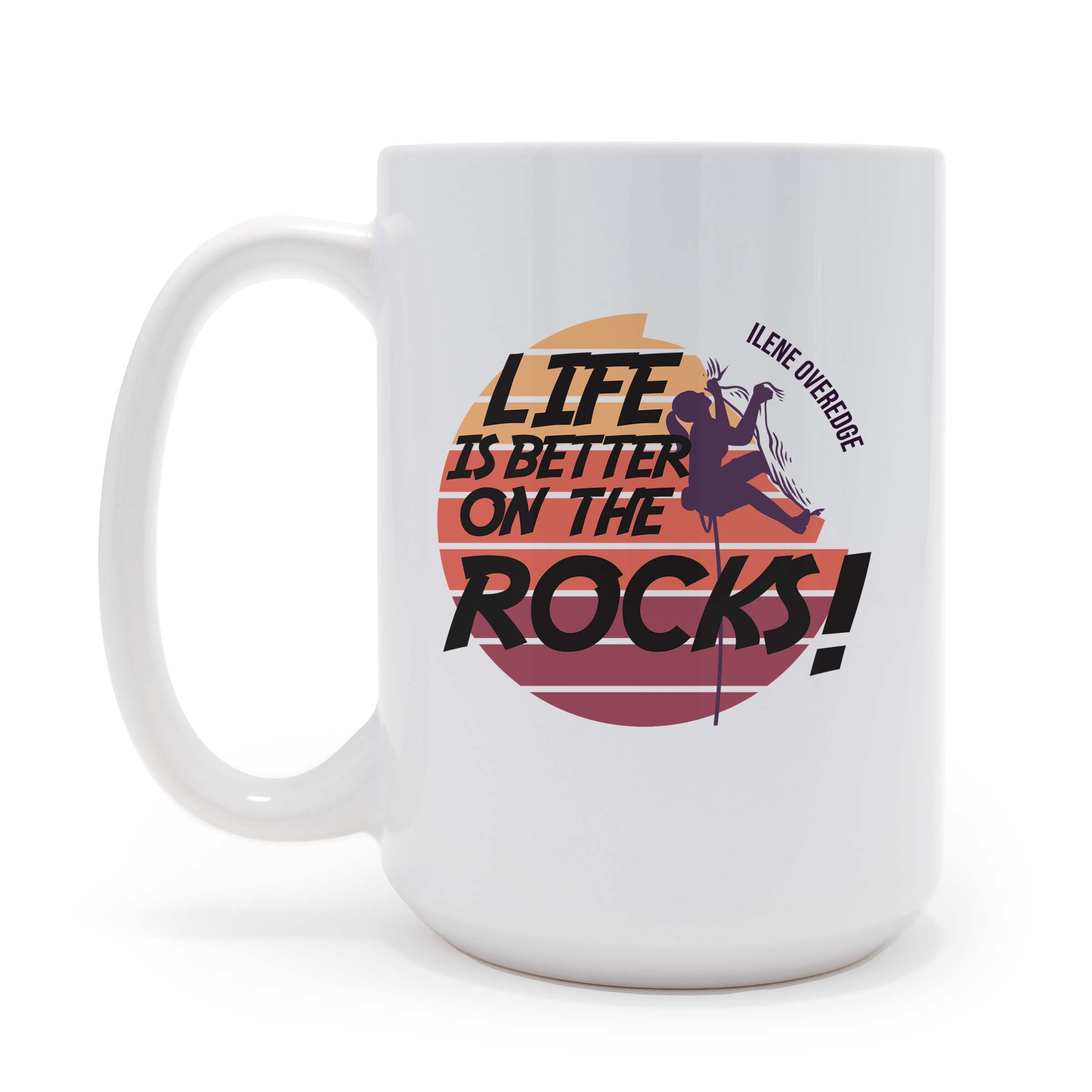 Stronger Together Rock Climbing Mug - Rock Climb Life