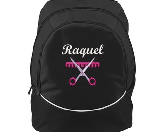 custom barber backpacks