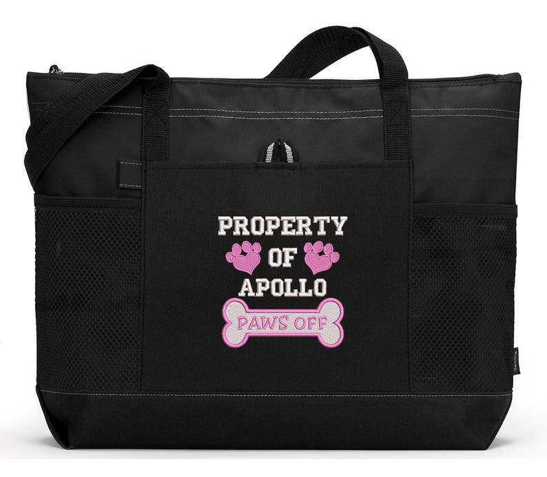 Dog Tote Personalized Embroidered Pet Travel Tote Etsy Ireland
