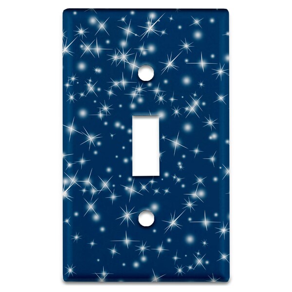 Starry Night Nursery/Boy's Room Decorative Light Switchplate Cover, Other Sizes Available, Home Decor, Lighting