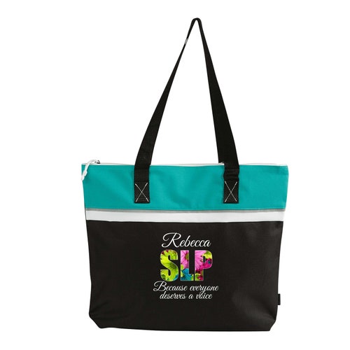 Speech Language Pathology Personalized Printed Tote Bag With - Etsy