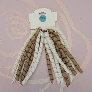 Customizable Long Korker Spiral Hair Bow/ Streamer Hair Bow