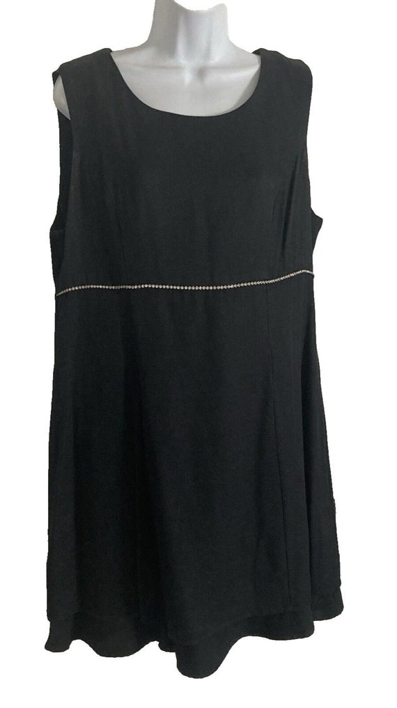 Vintage 90's Byer Studio Womens Black Shift Dress Size 12 Sleeveless Rhinestones - Etsy Vintage 90's Byer Studio Womens Black Shift Dress Size 12 Sleeveless Rhinestones - Etsy