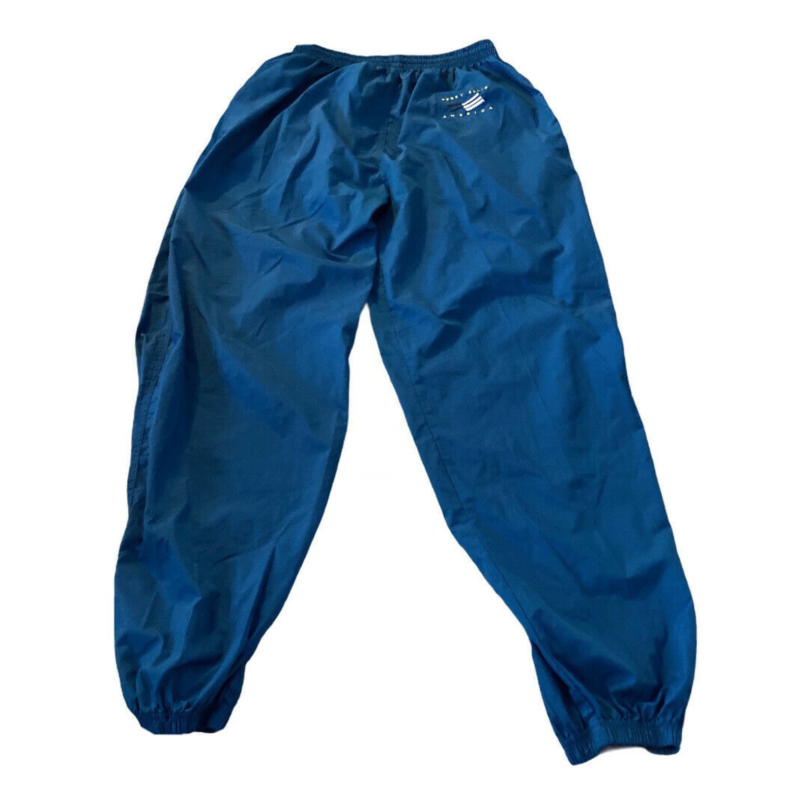 Perry Ellis AMERICA Mens Nylon Windbreaker Pants Turquoise Etsy