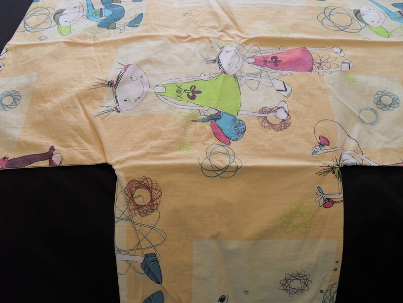 French vintage handmade babies cot duvet cover 120 cm length x 78 cm width 16405 G61 image 3