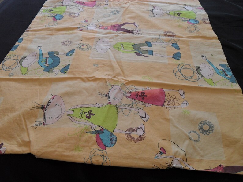 French vintage handmade babies cot duvet cover 120 cm length x 78 cm width 16405 G61 image 1