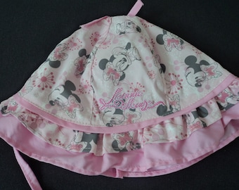 Minnie Mouse babies sun hat 12-24 months  (03118) B vp