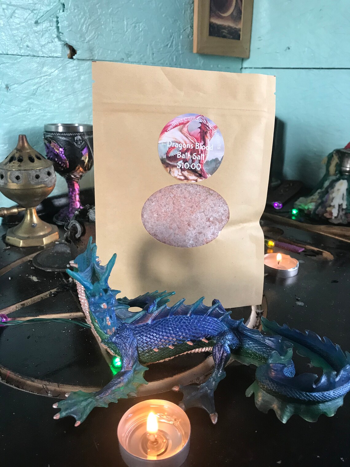 Dragons Blood Bath Salts. Purification Spell Etsy