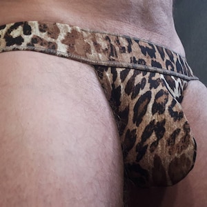 LEOPARD JOCKSTRAP