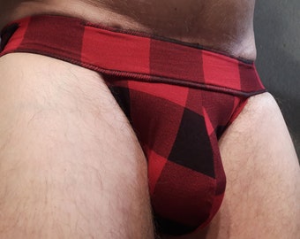 BAMBOO PLAID JOCKSTRAP